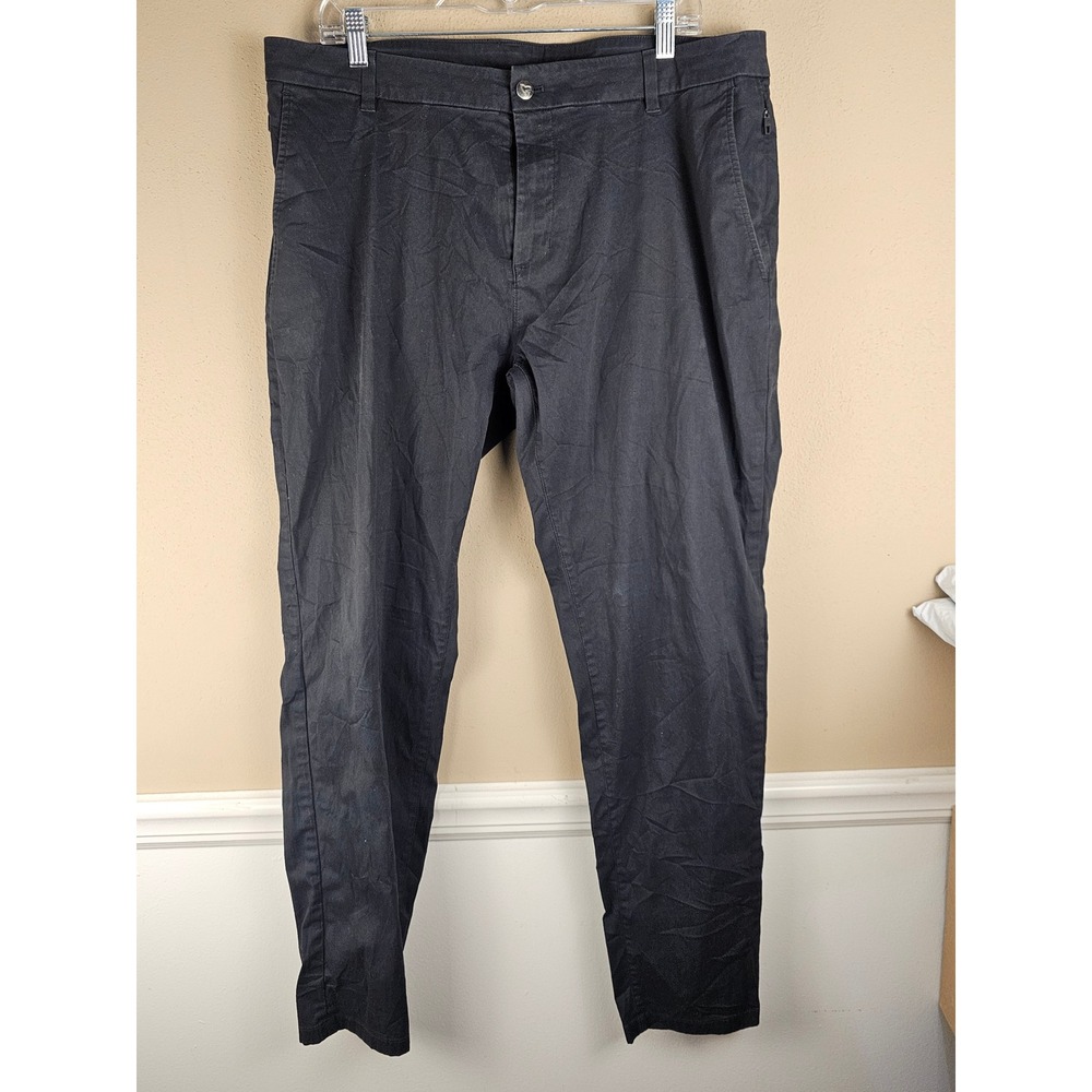 Birddogs Mens Black Performance‎ Pants 38x32